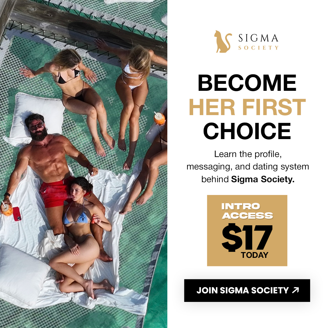 Sigma Society Facebook ad: The Instagram Dating Playbook