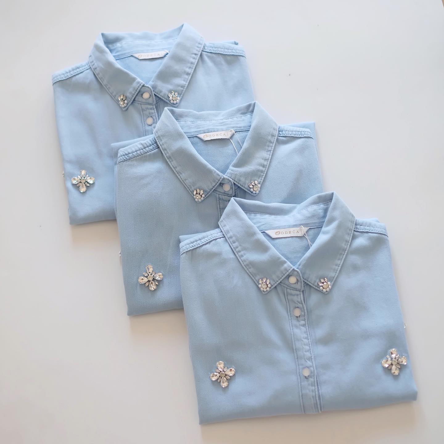 Odeca daily Facebook ad: Irish denim payet ini gampang banget di mix…