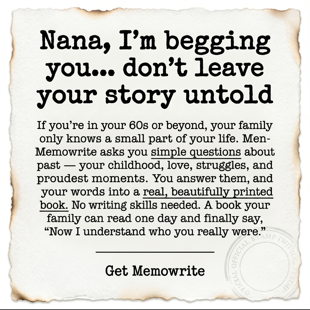 Memowrite Facebook ad