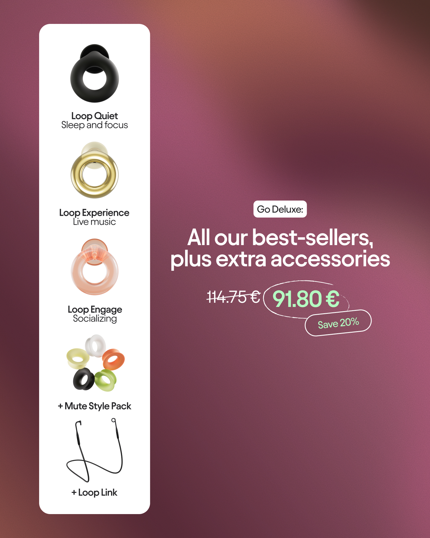 Loop Facebook ad from Feb 6, 2026