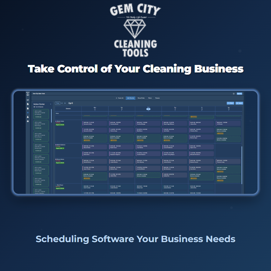 Gem City Cleaning Tools Facebook ad