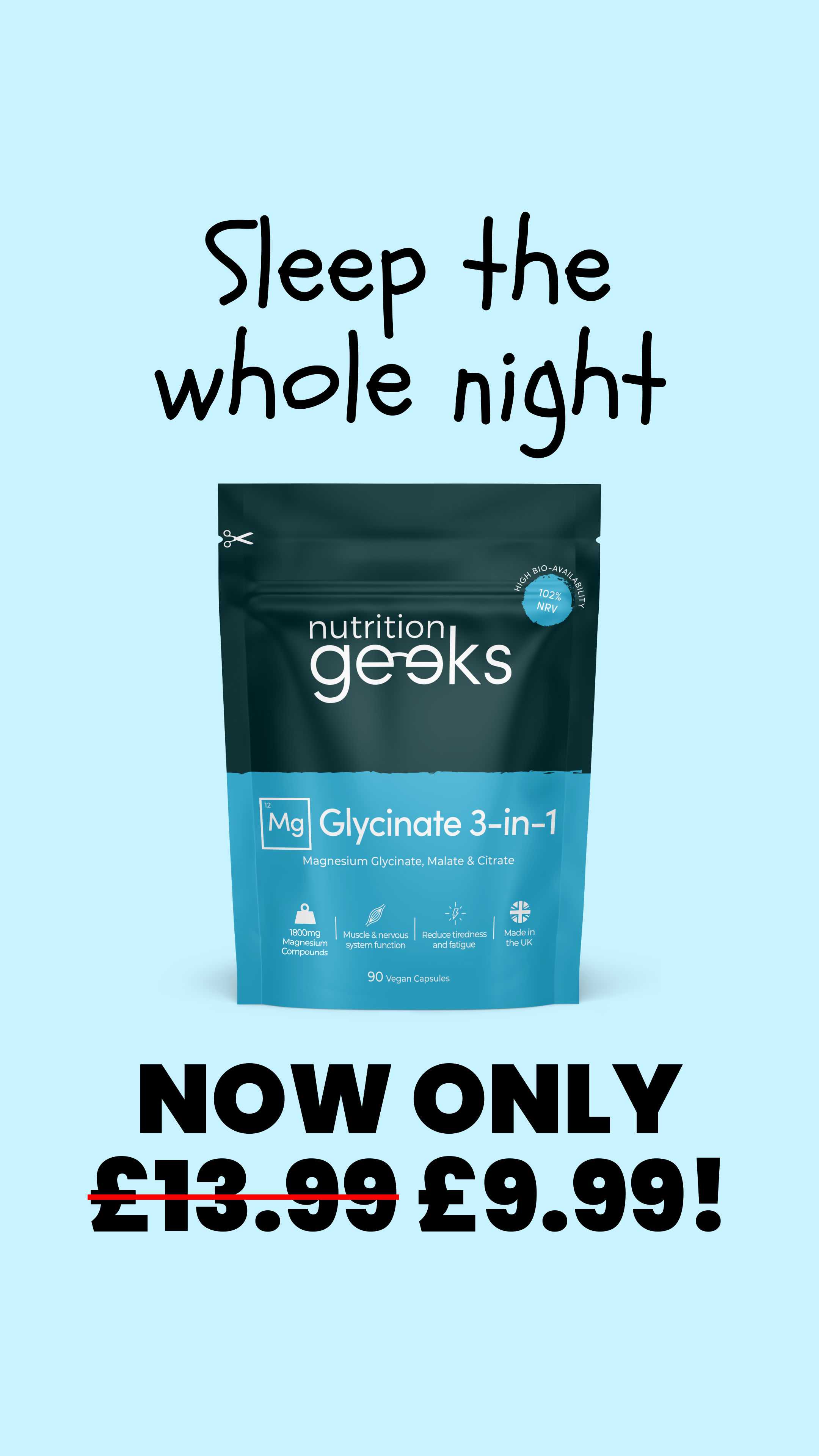Nutrition Geeks Facebook ad
