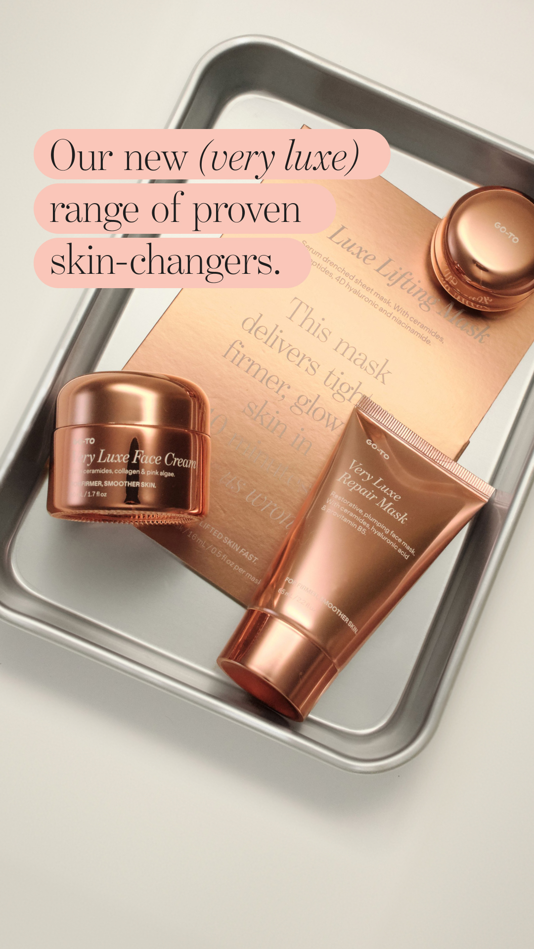 Go-To Skin Care Facebook ad