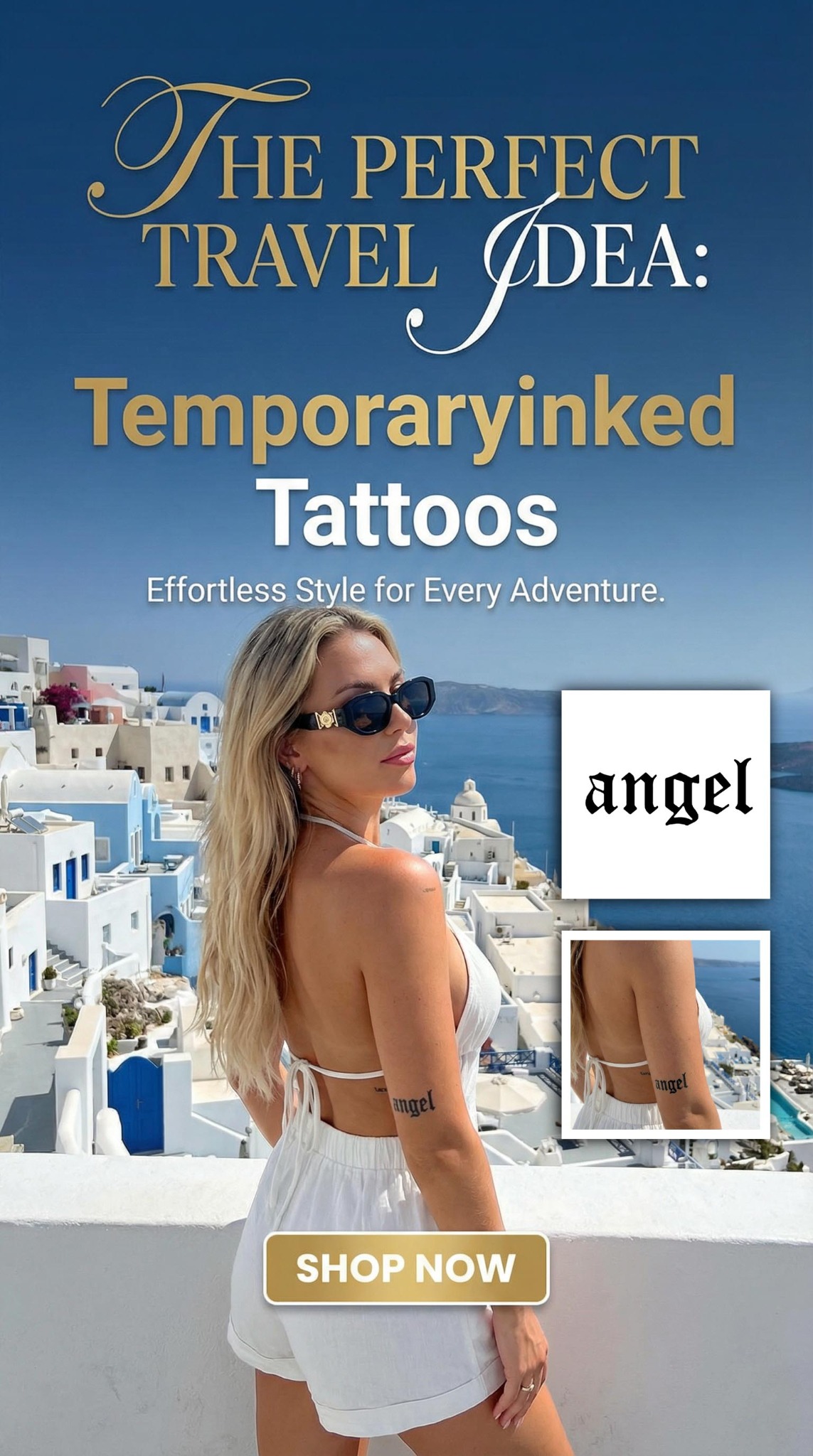 Temporary Inked Facebook ad