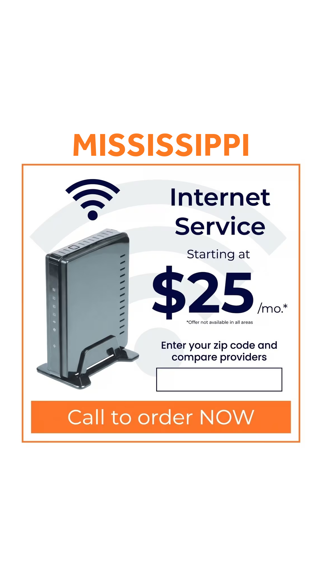 Internetservicecompanies Facebook ad: Mississippi, Switch Now!