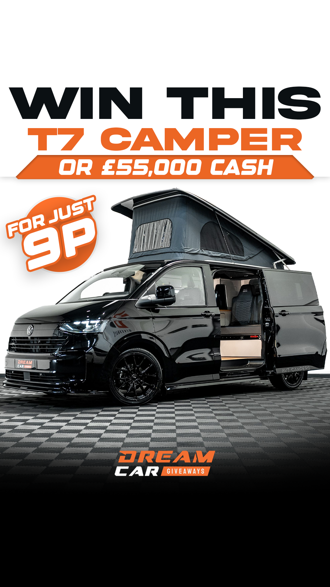 Dream Car Giveaways Facebook ad