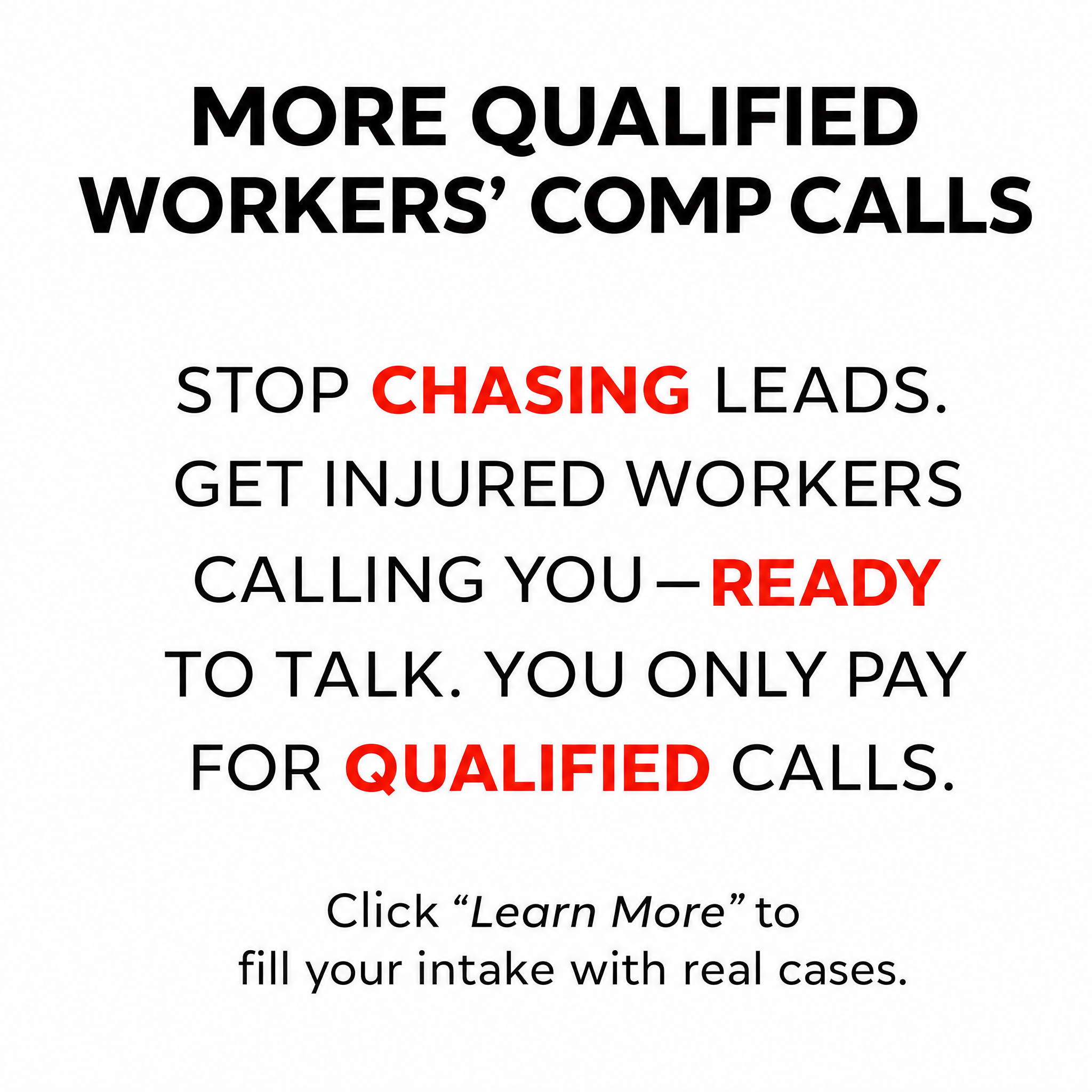 Aero + Facebook ad: Law Firm Leads | Qualified Legal Cases Delivered to Your…