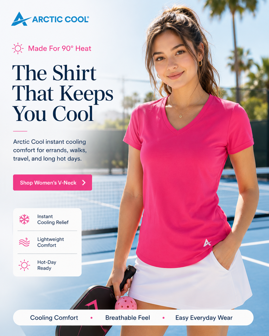 Arctic Cool Facebook ad