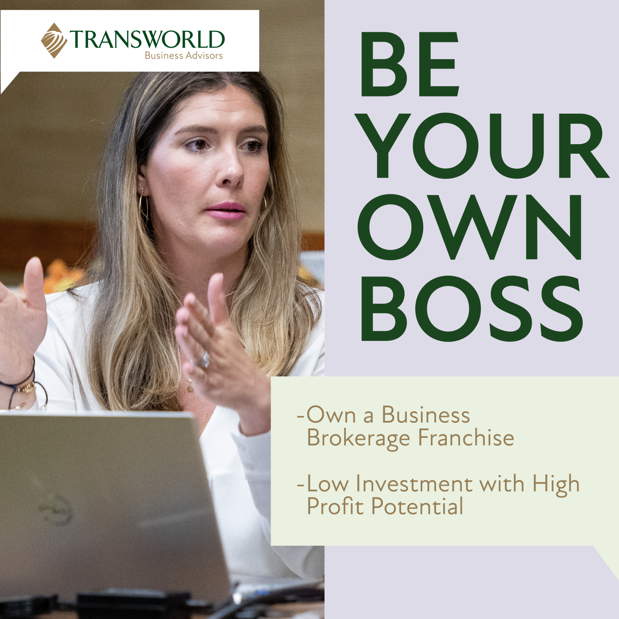 Transworld Business Advisors Facebook ad