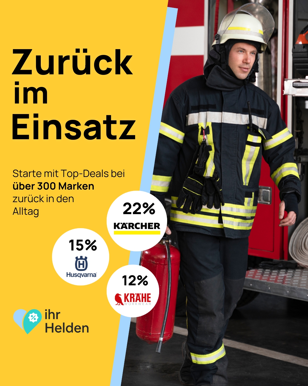Ihrhelden Facebook ad from Dec 13, 2025