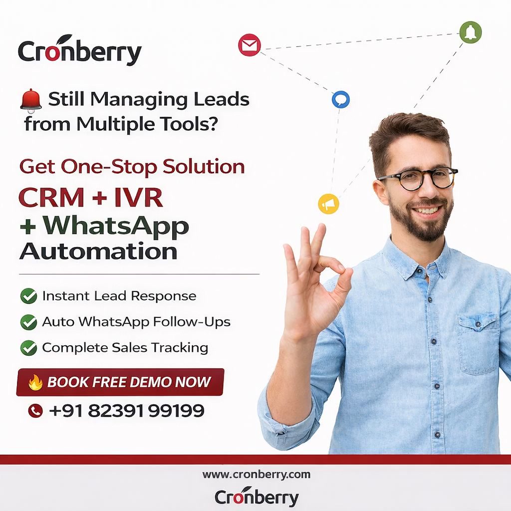 Cronberry Facebook ad: Book A Free Demo Now