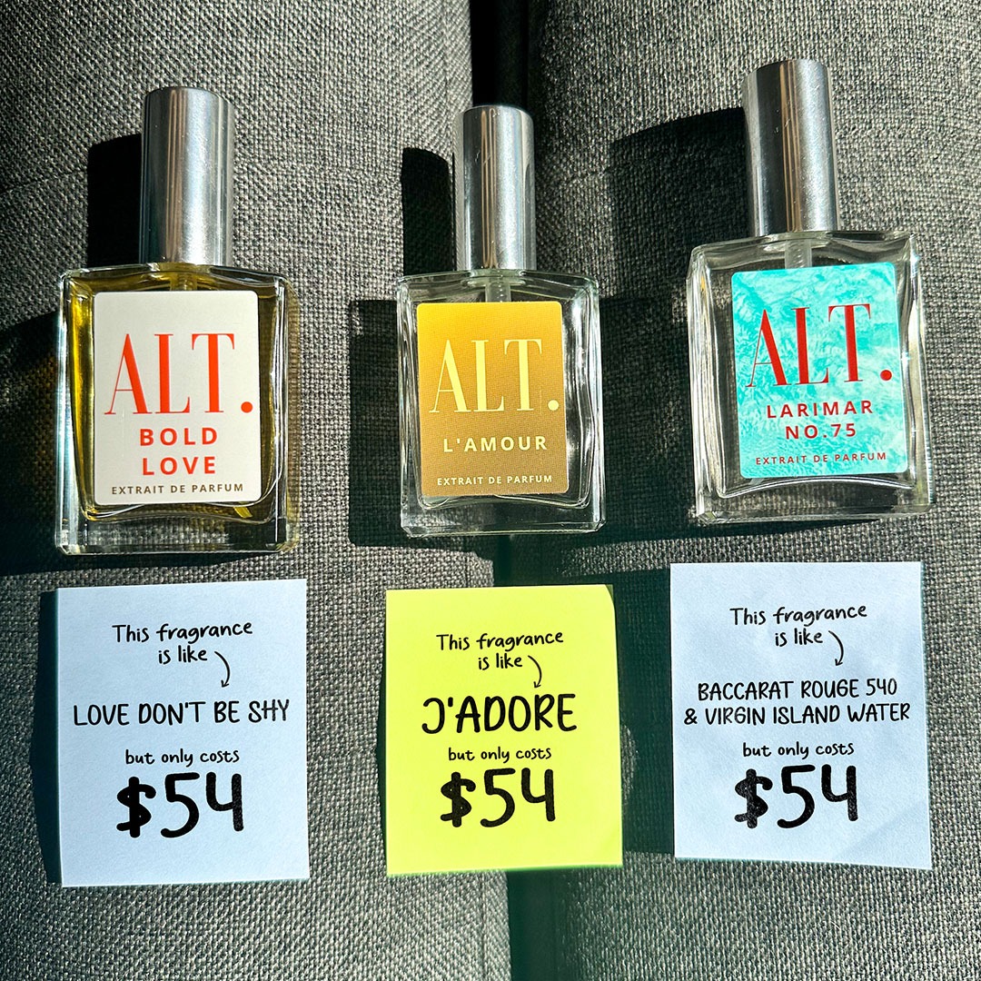 ALT. Fragrances Facebook ad