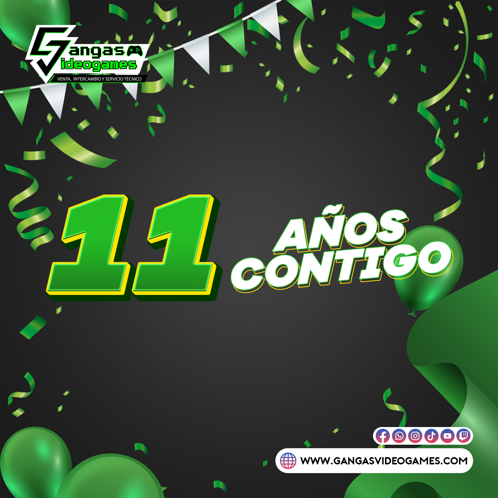 Gangas videogames Facebook ad: ๐๐๐ฅ๐๐๐ซ๐๐ฆ๐จ๐ฌ ๐๐ ๐๐งฬ๐จ๐ฌ ๐ฃ๐ฎ๐ง๐ญ๐จ ๐ ๐ญ๐ขฬ