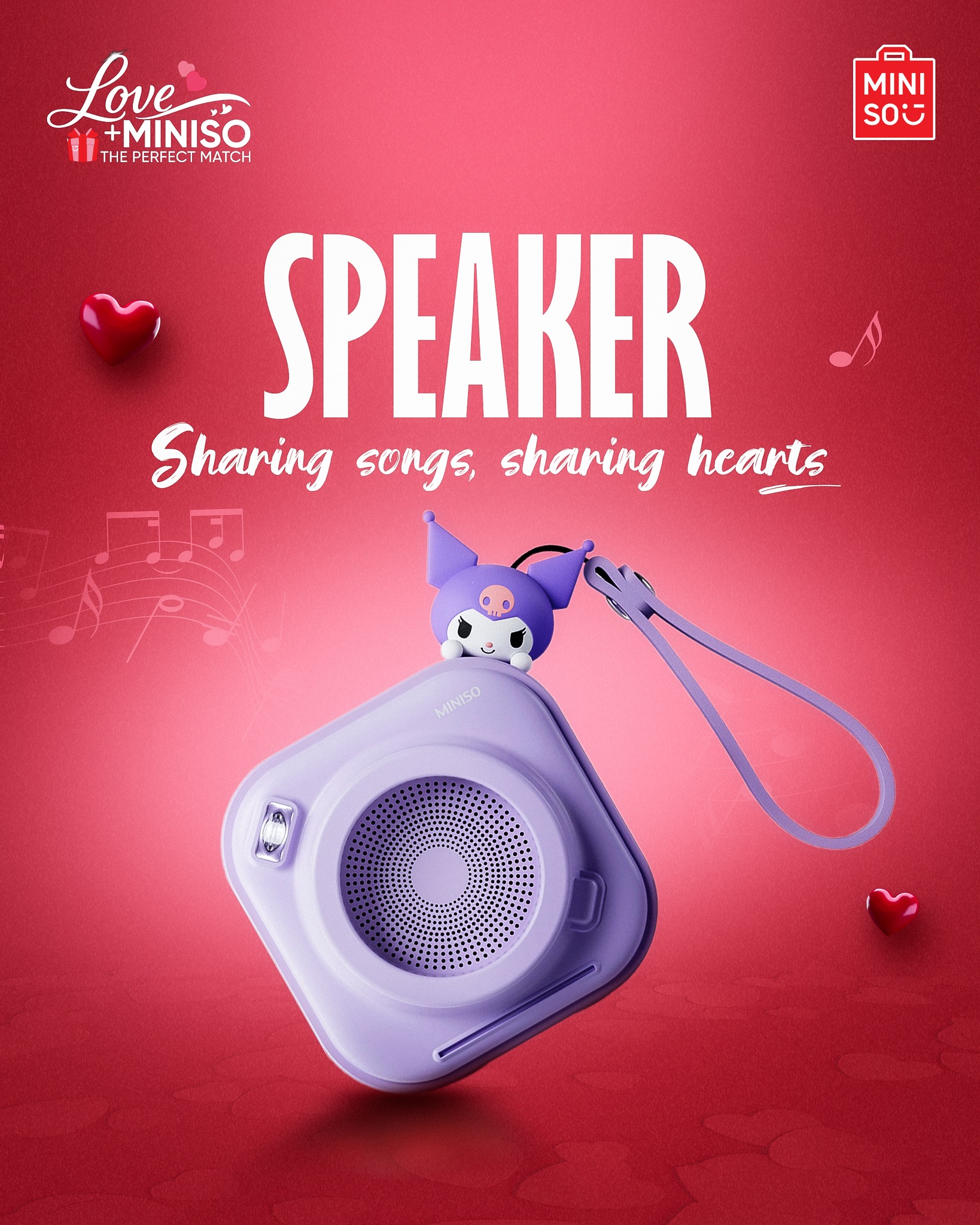 Miniso Bangladesh Facebook ad: Because your love deserves its own soundtrack