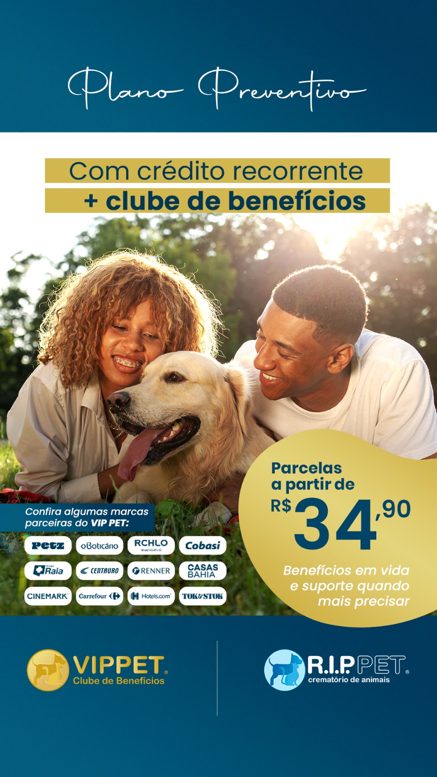 R.I.P Pet Crematório de Animais Facebook ad