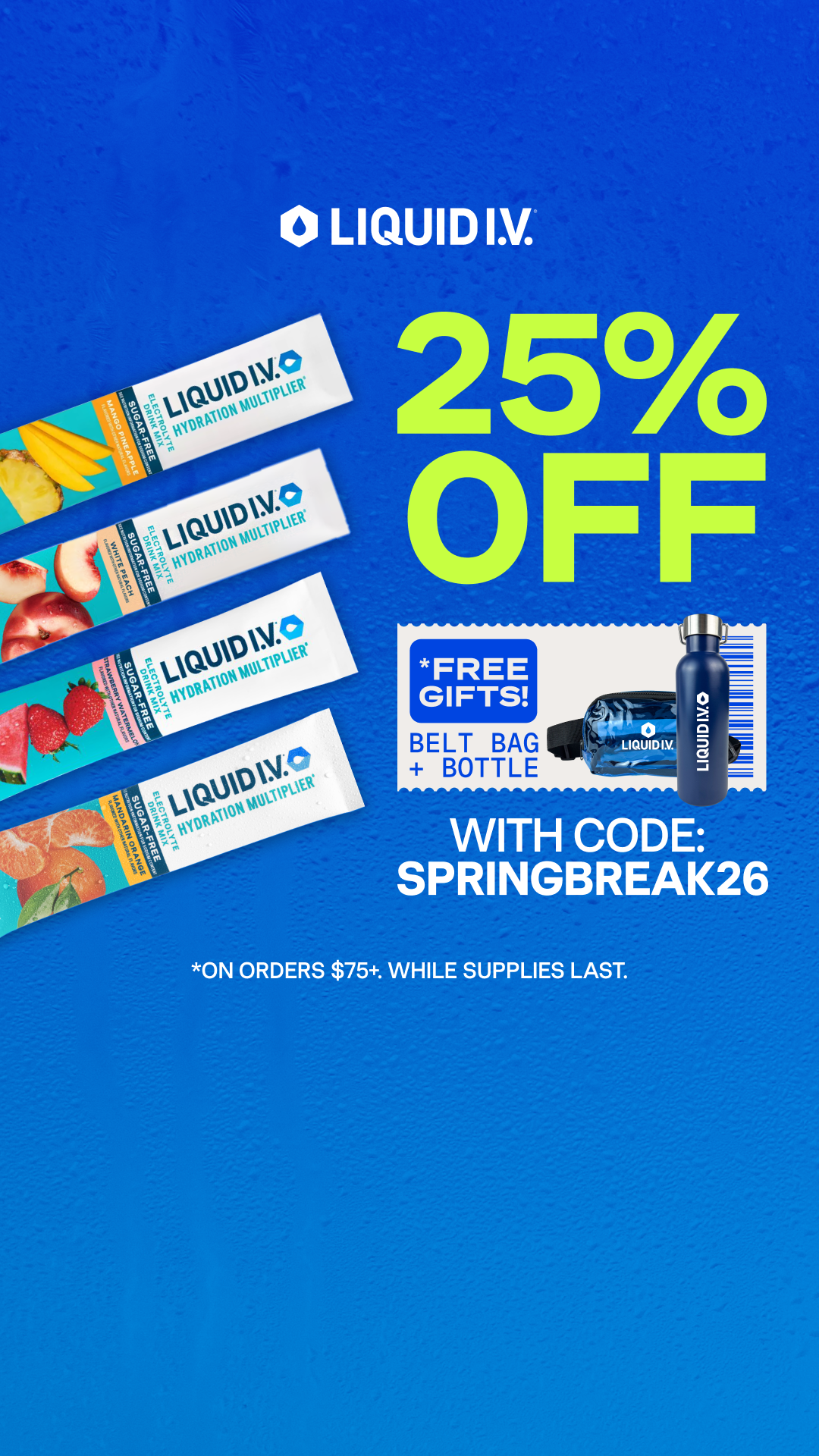 Liquid I.V. Facebook ad