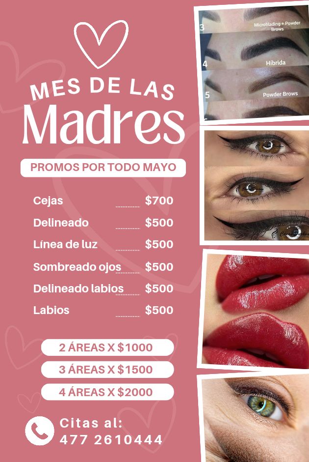 Clínica de Belleza Beauty4Ever Facebook ad: Promoción Mayo