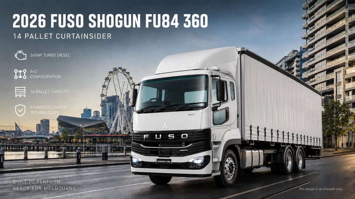 Fuso Port Melbourne Facebook ad: Fuso Port Melbourne showcases a large range of…
