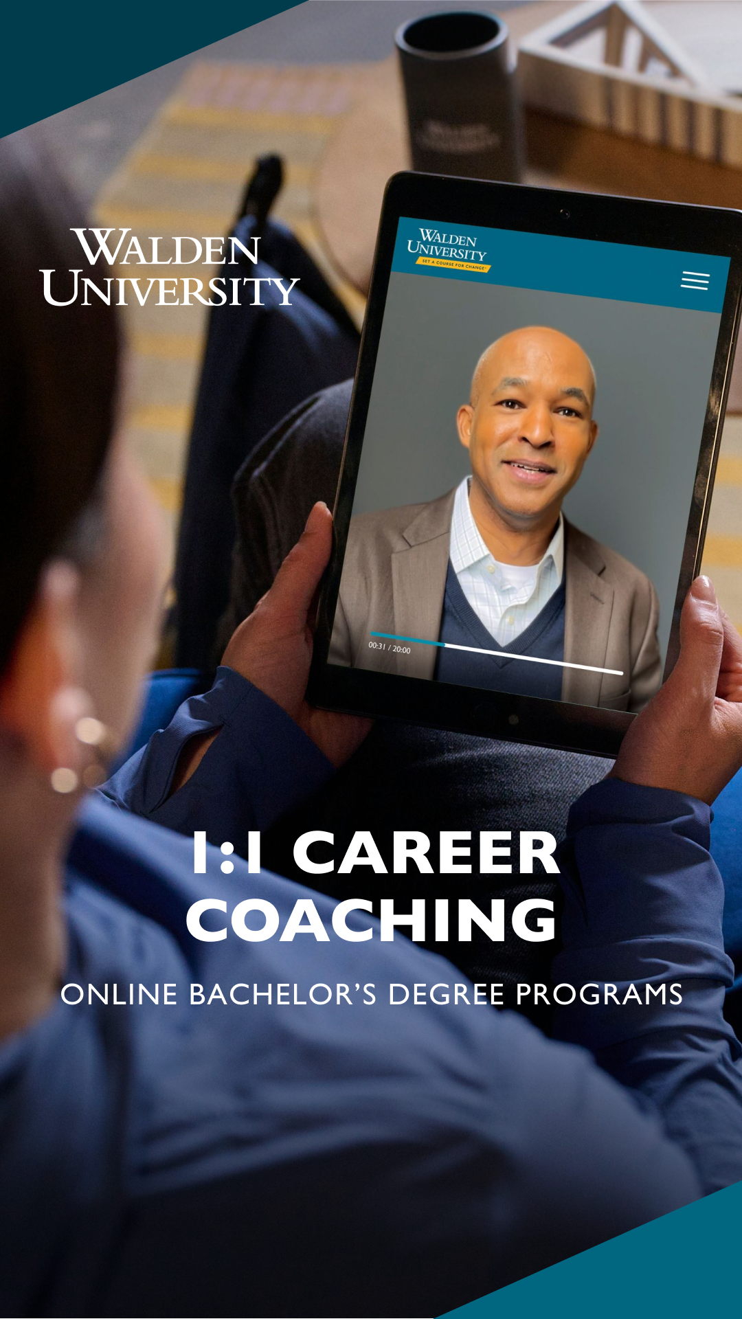 Walden University Facebook ad