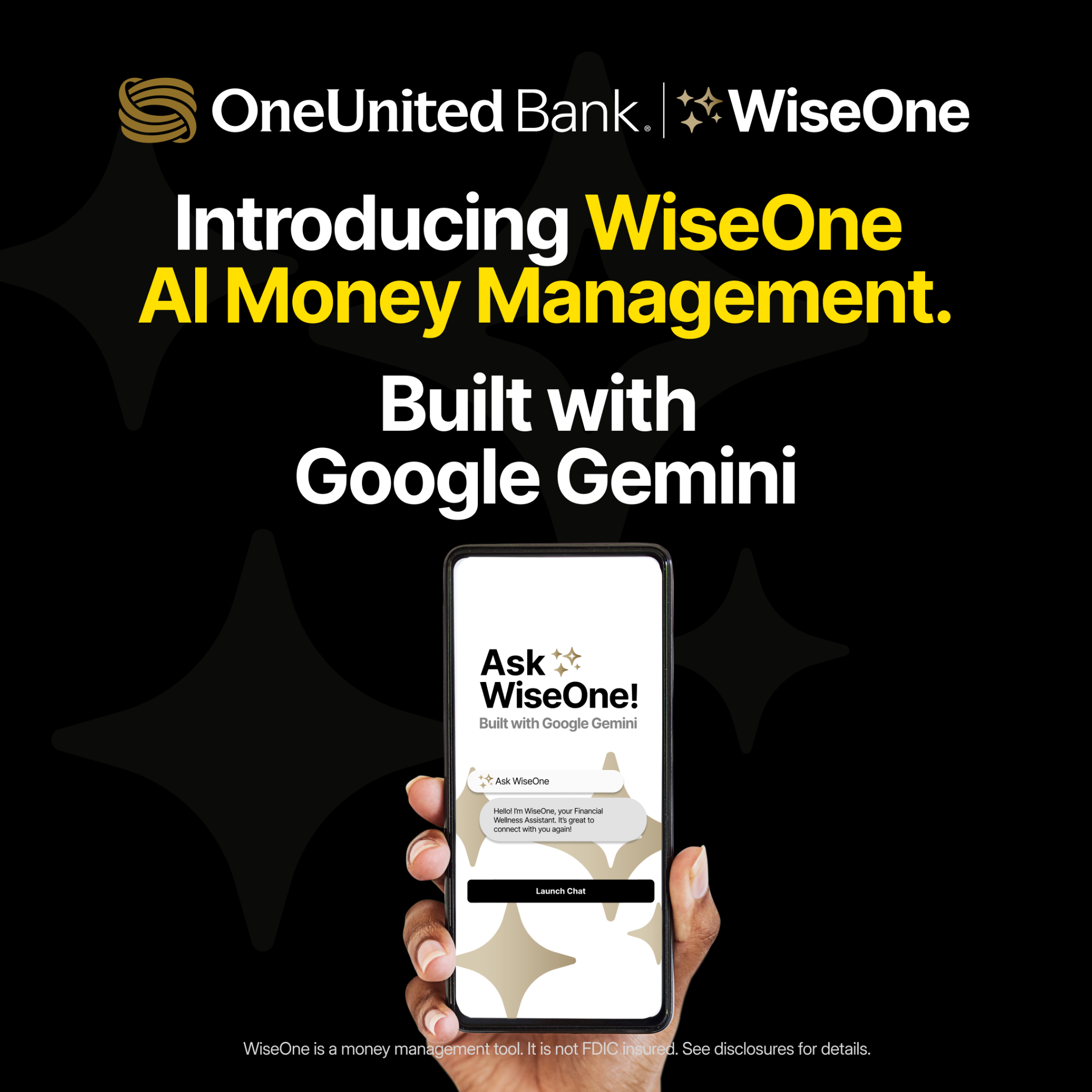 OneUnited Bank Facebook ad