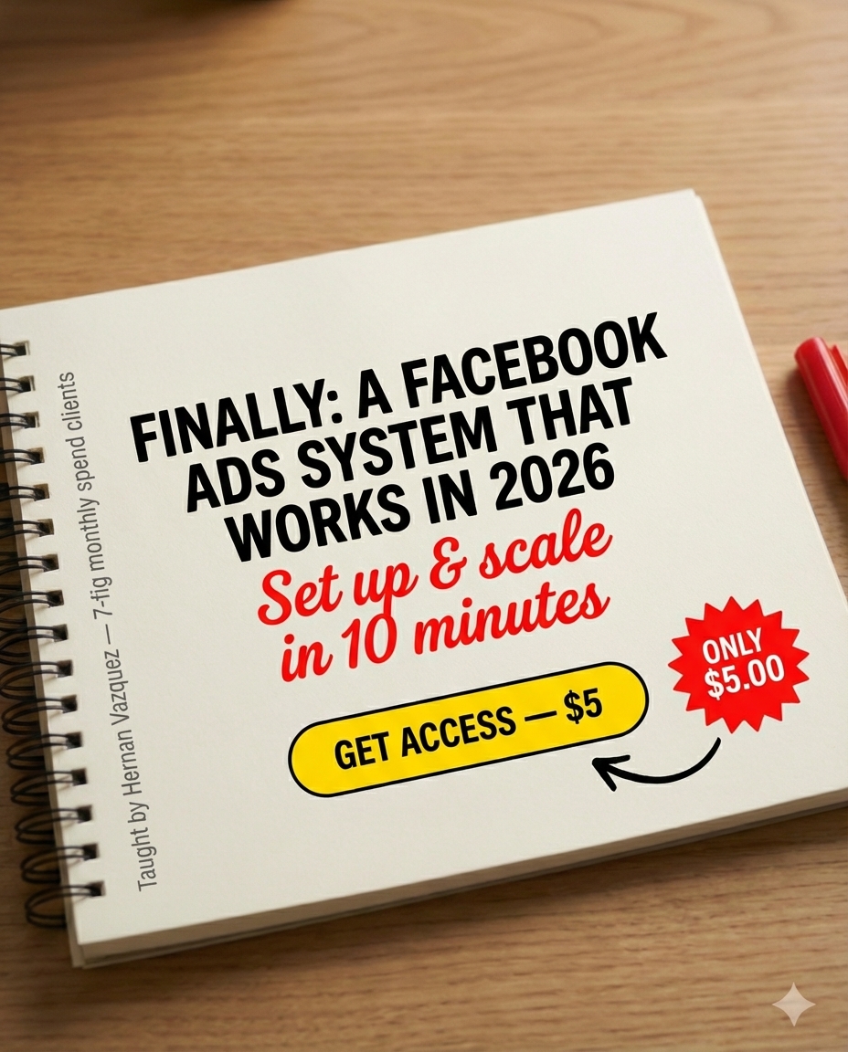 Hernan Vazquez Facebook ad