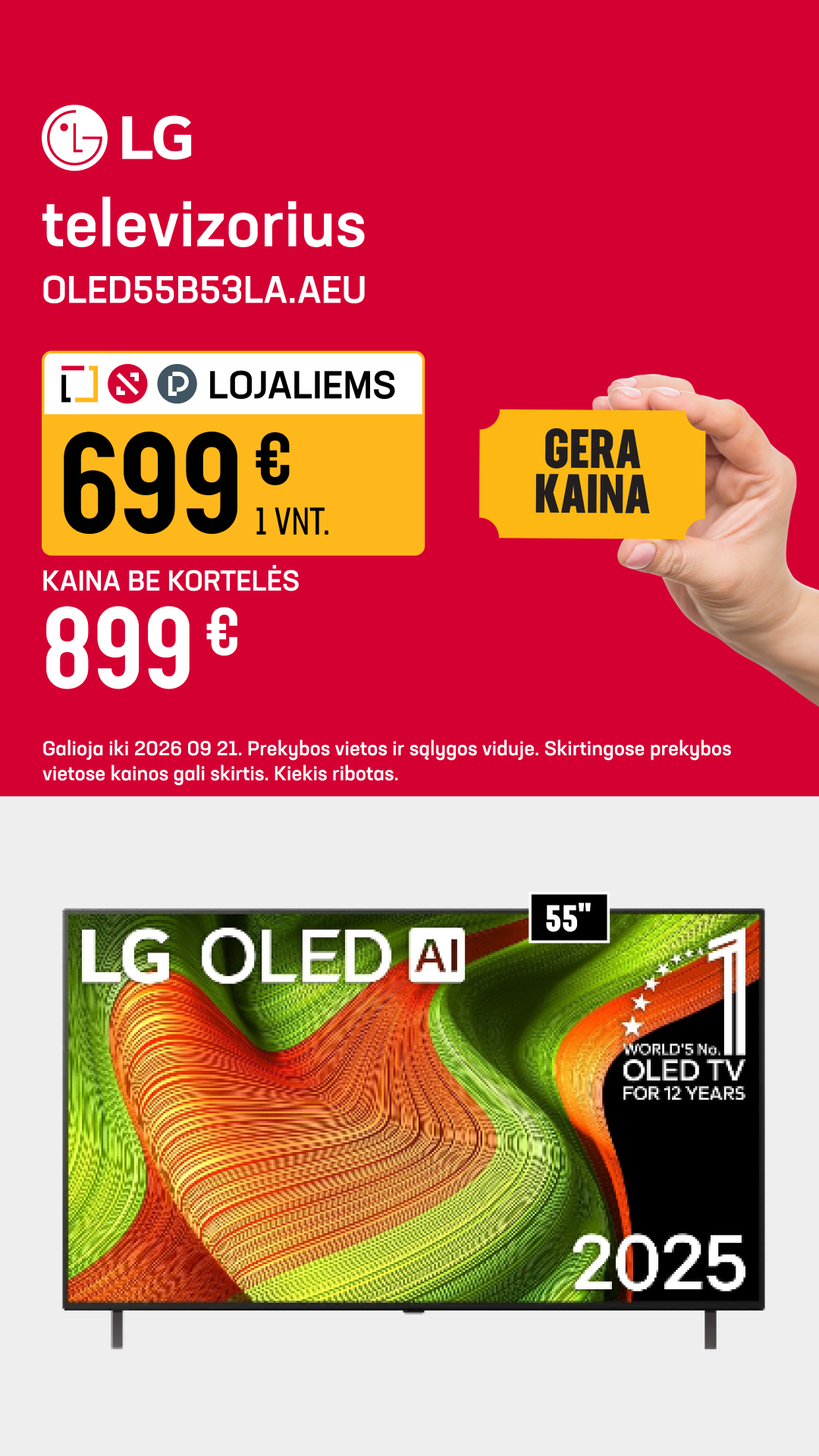 Senukai Facebook ad