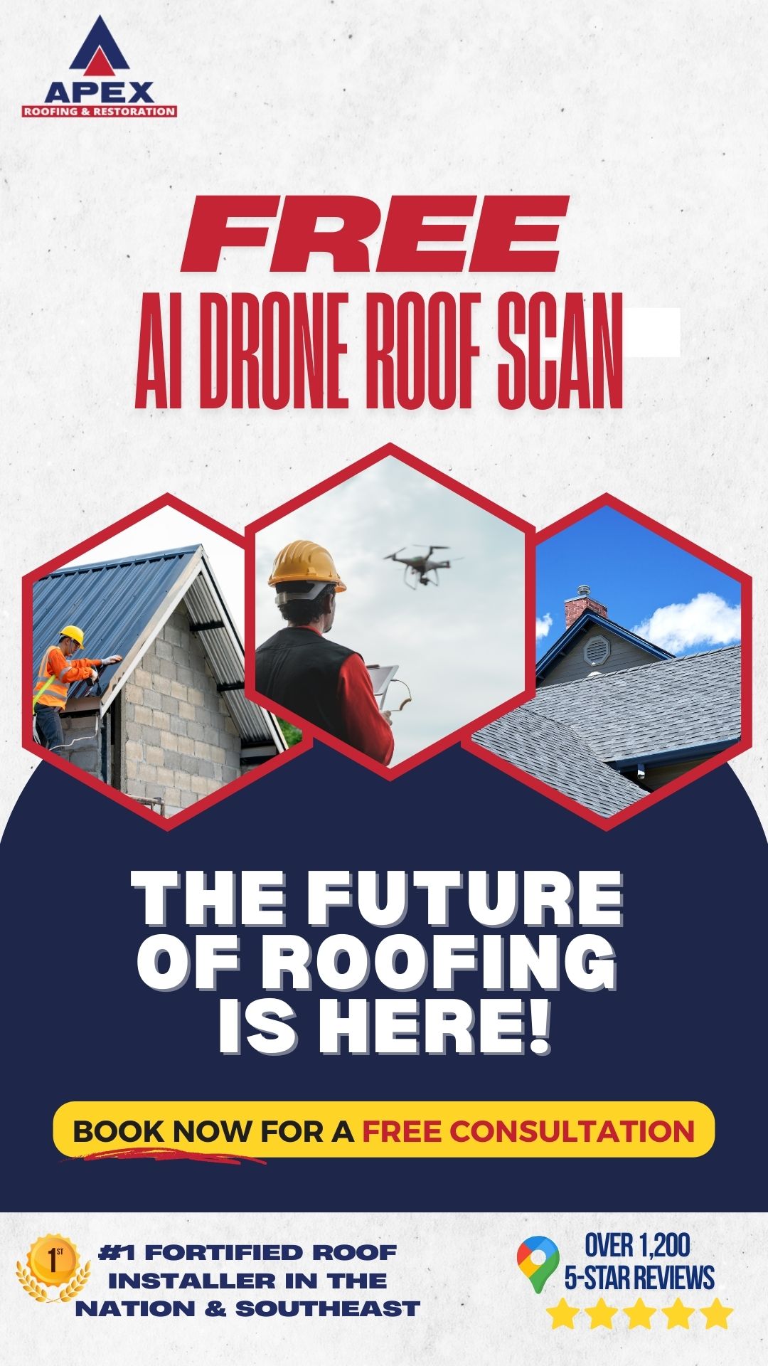 Apex Roofing & Restoration LLC Facebook ad