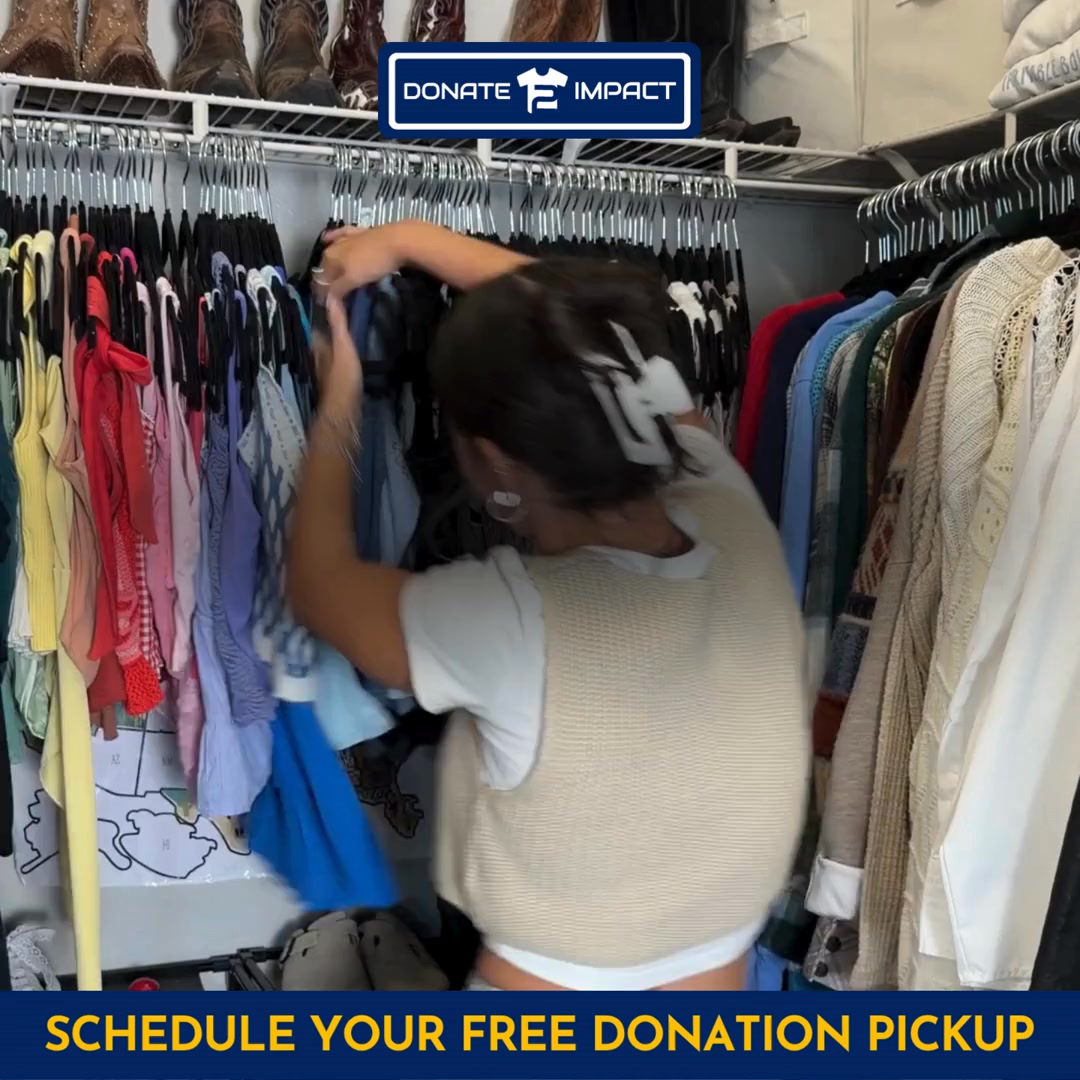 Donate 2 Impact Facebook ad: Book Your Free Pickup