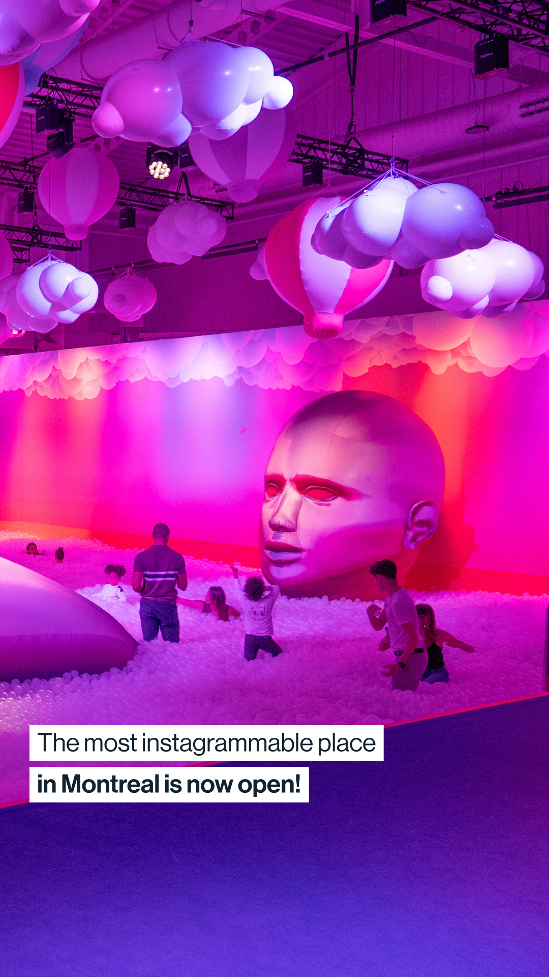 Bubble Planet Experience Facebook ad