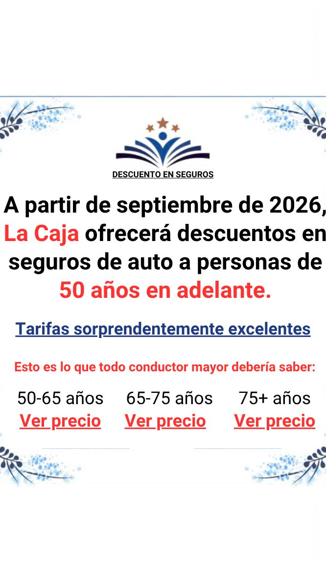 Lifestyle - Services Facebook ad: Descuento en seguros