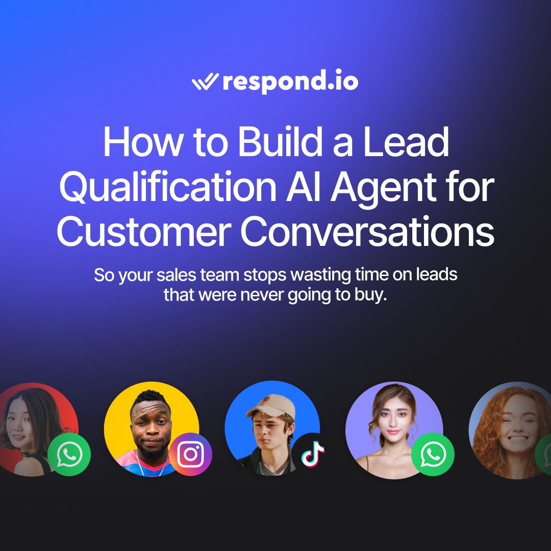 respond.io Facebook ad