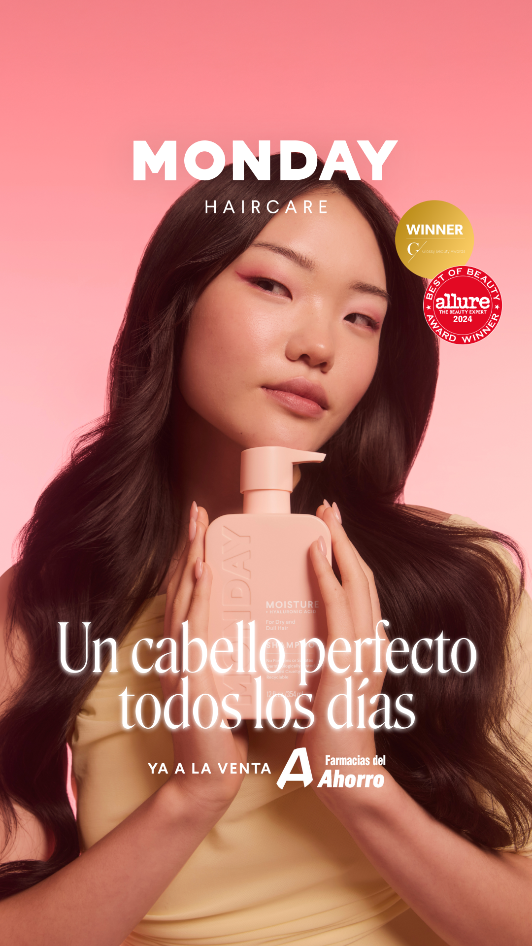 MONDAY Haircare Facebook ad