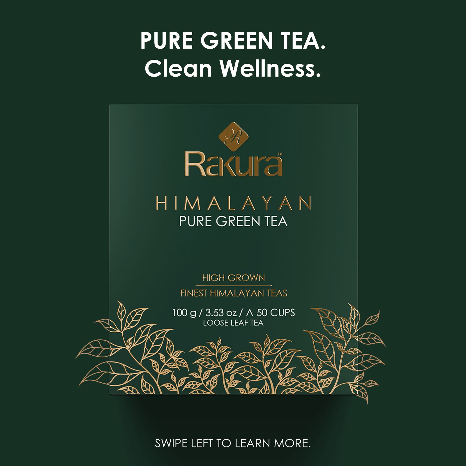 Rakura tea Facebook ad