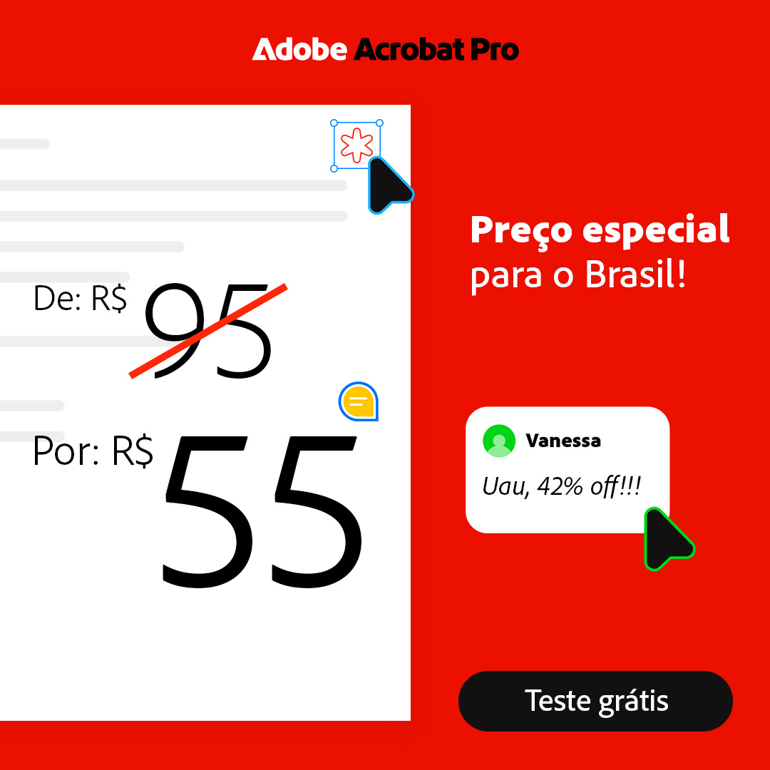 Adobe Acrobat Facebook ad