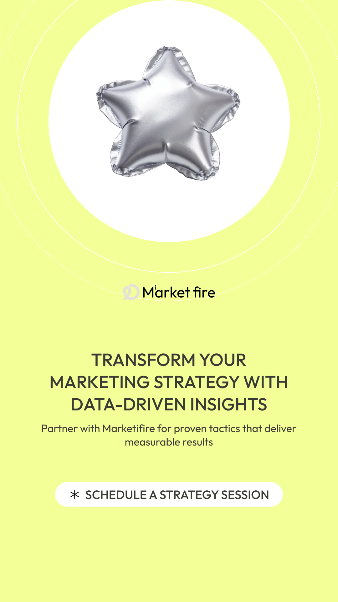 Marketifire Facebook ad from Sep 26, 2025