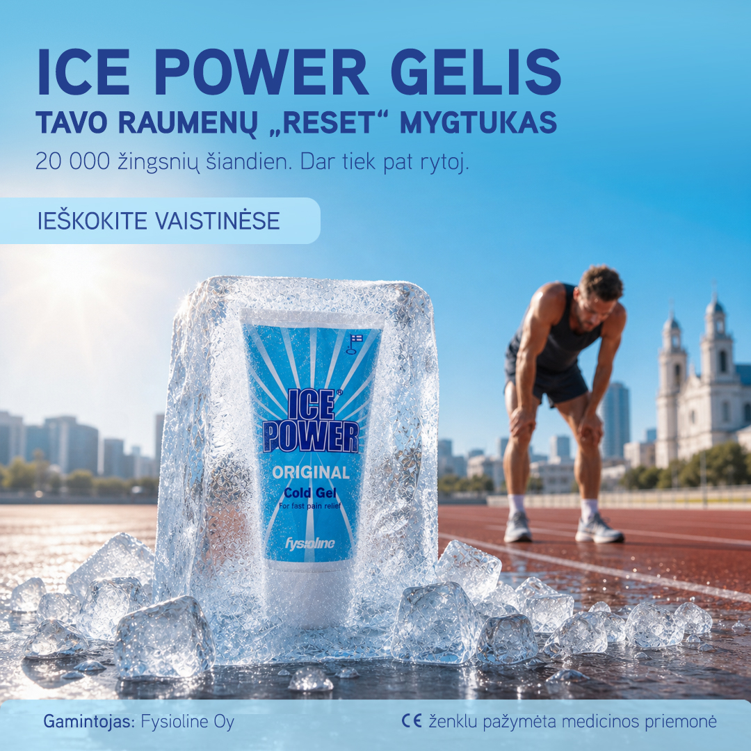 Ice Power Lietuva Facebook ad from Jun 26, 2026