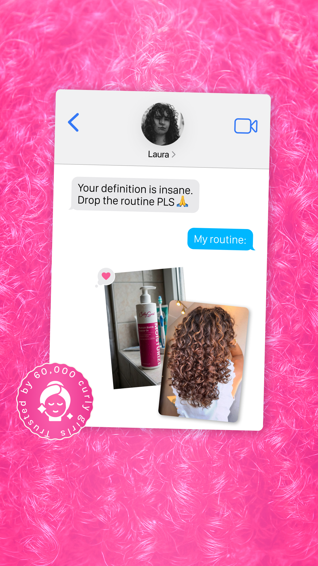 Curly Secret Facebook ad
