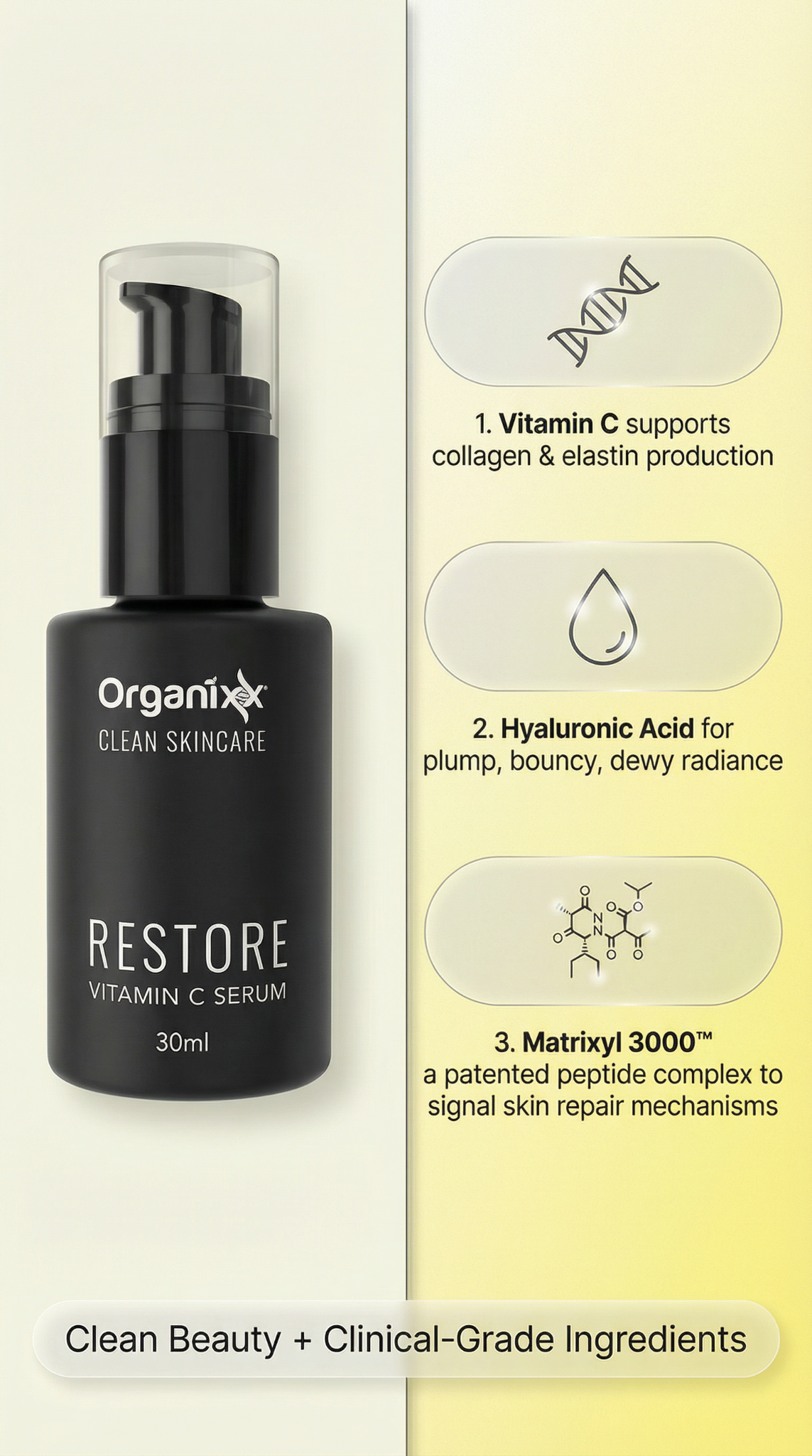 Organixx Facebook ad