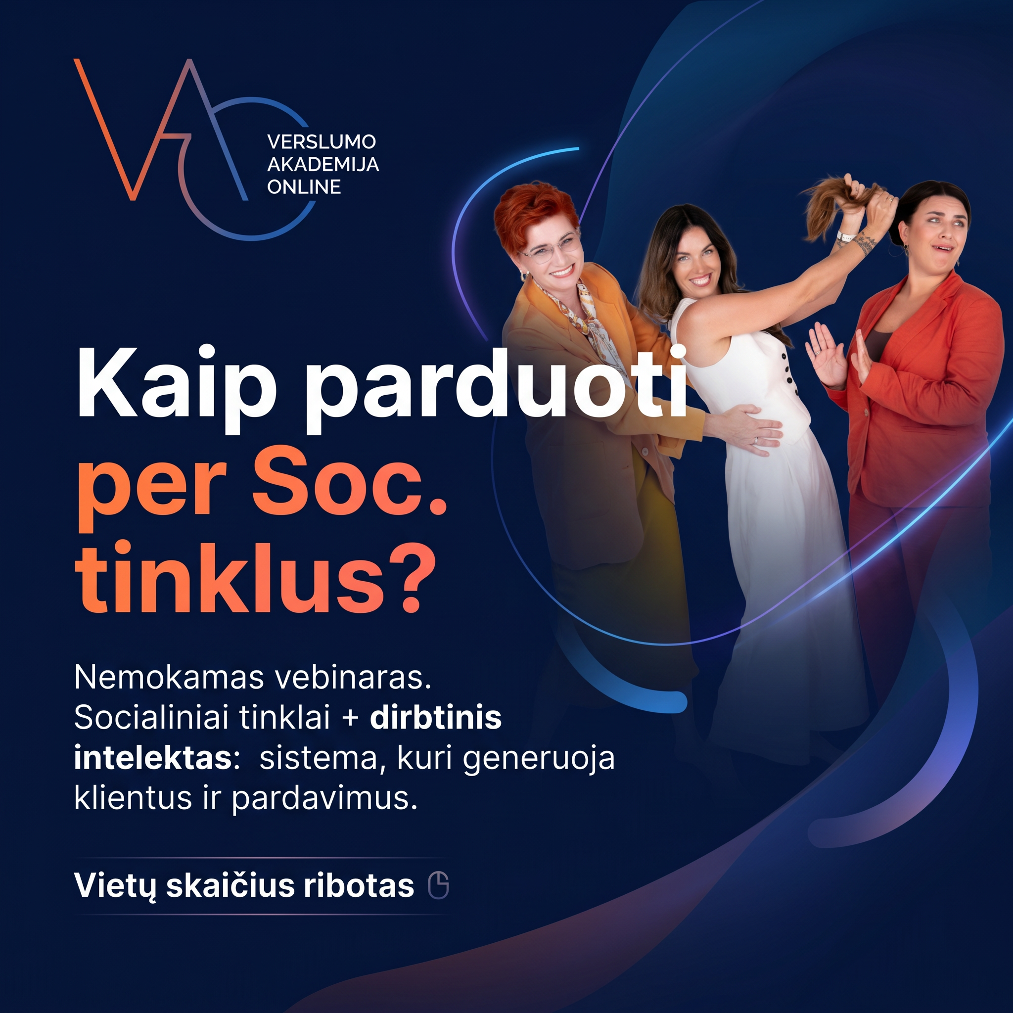 Verslumo Akademija Online Facebook ad: Registruokis čia -->