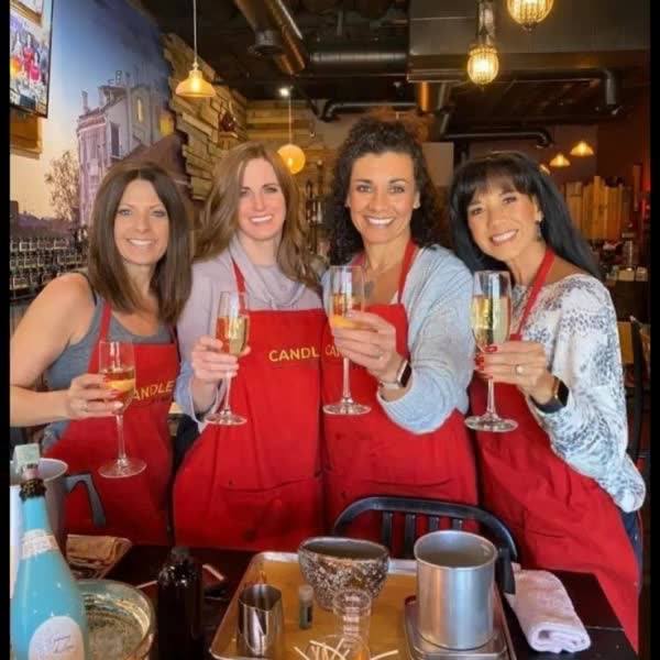 Candle Vino Facebook ad: Your Birthday Deserves More Than Dinner & Drinks!