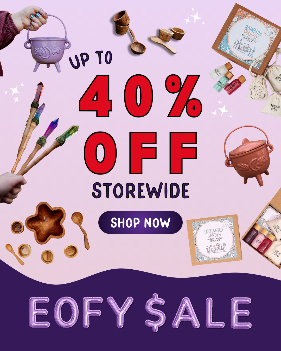 The Little Potion Co Facebook ad