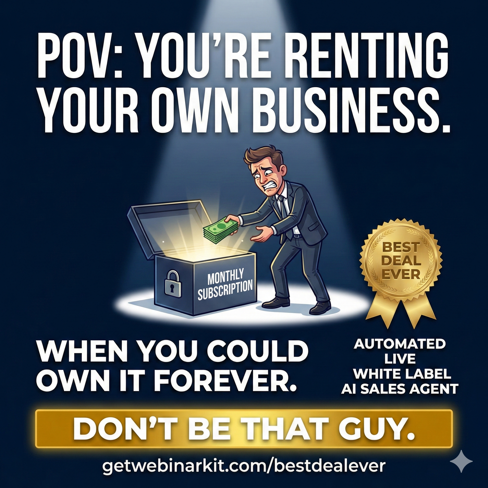 WebinarKit Facebook ad