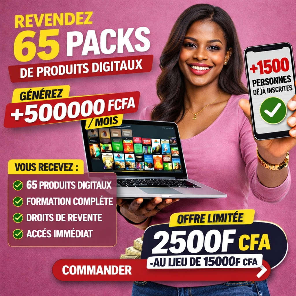 Académie du Business Digital Facebook ad: Arrête de chercher quoi vendre: tout est déjà prêt pour toi!