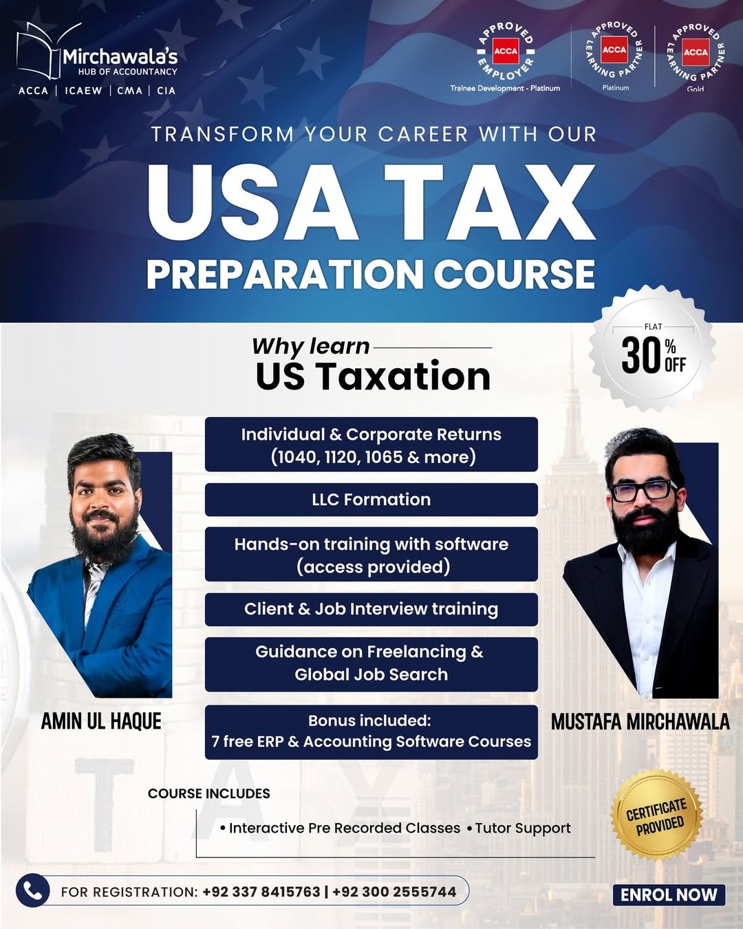 Mirchawala's Hub of Accountancy Facebook ad