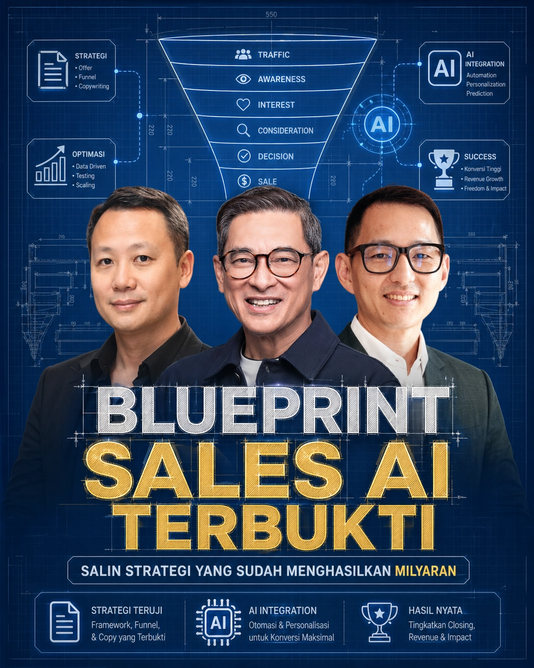 Bisnishack Bahagia Mendunia Facebook ad: Upgrade Tim Sales Anda dengan AI di Era Modern