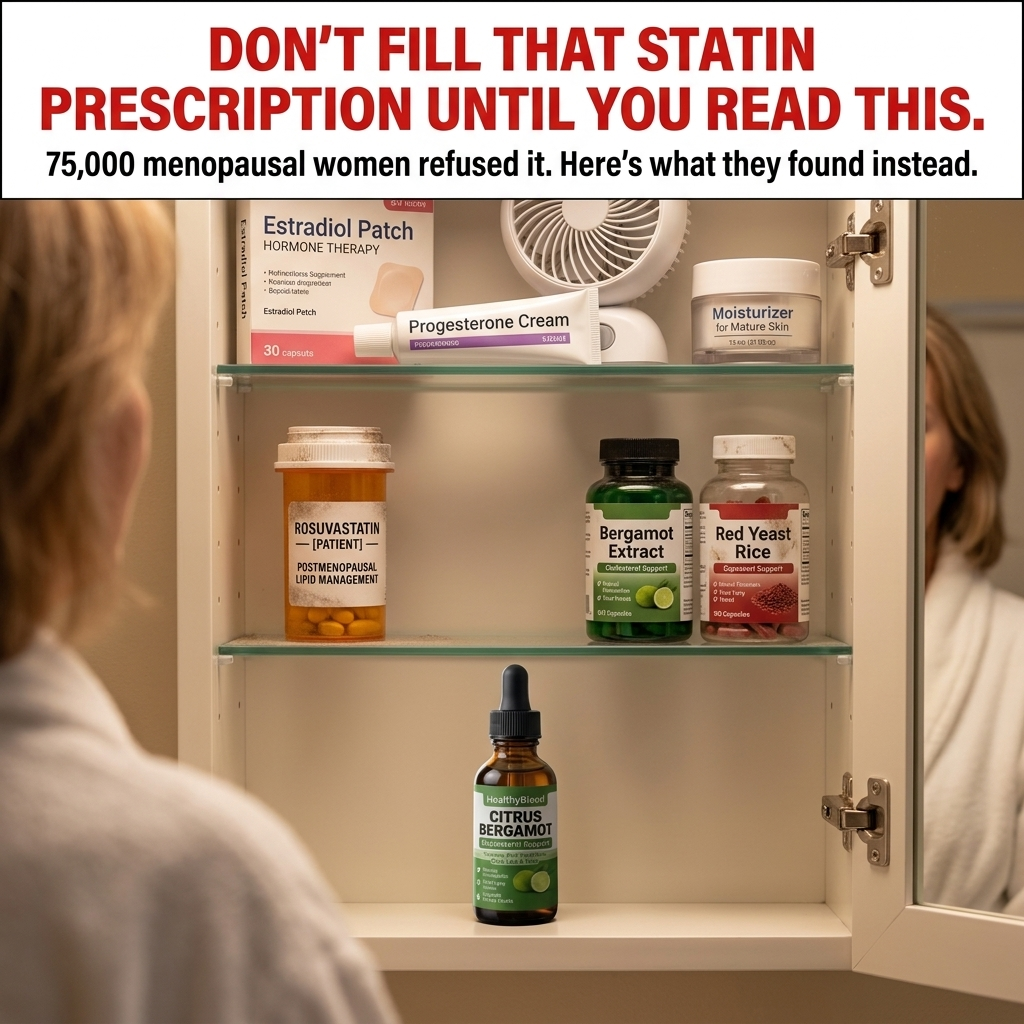 Tryhealthyblood Facebook ad: 75,000 WOMEN. NO STATINS.
