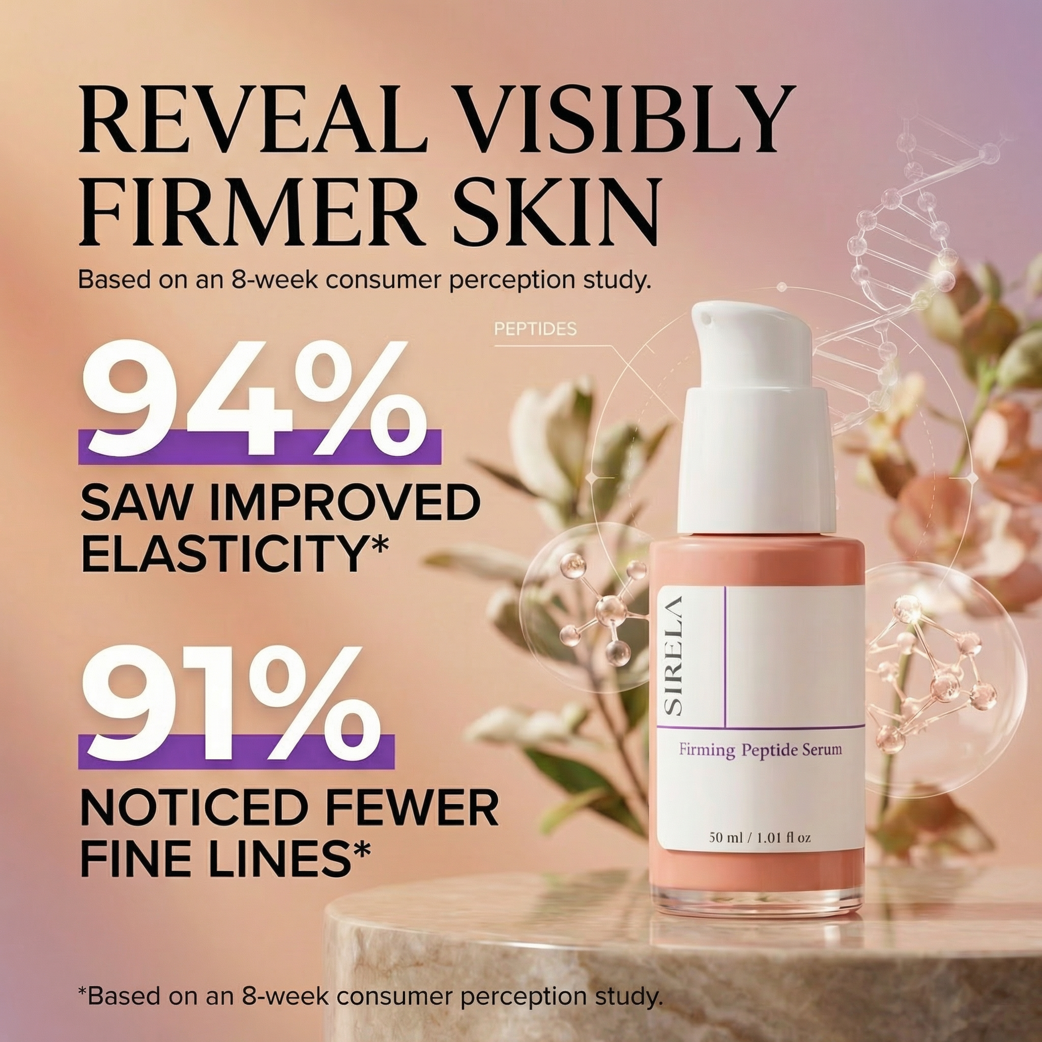 Sirela Skincare Facebook ad: Lock In Your Firmness for $79.