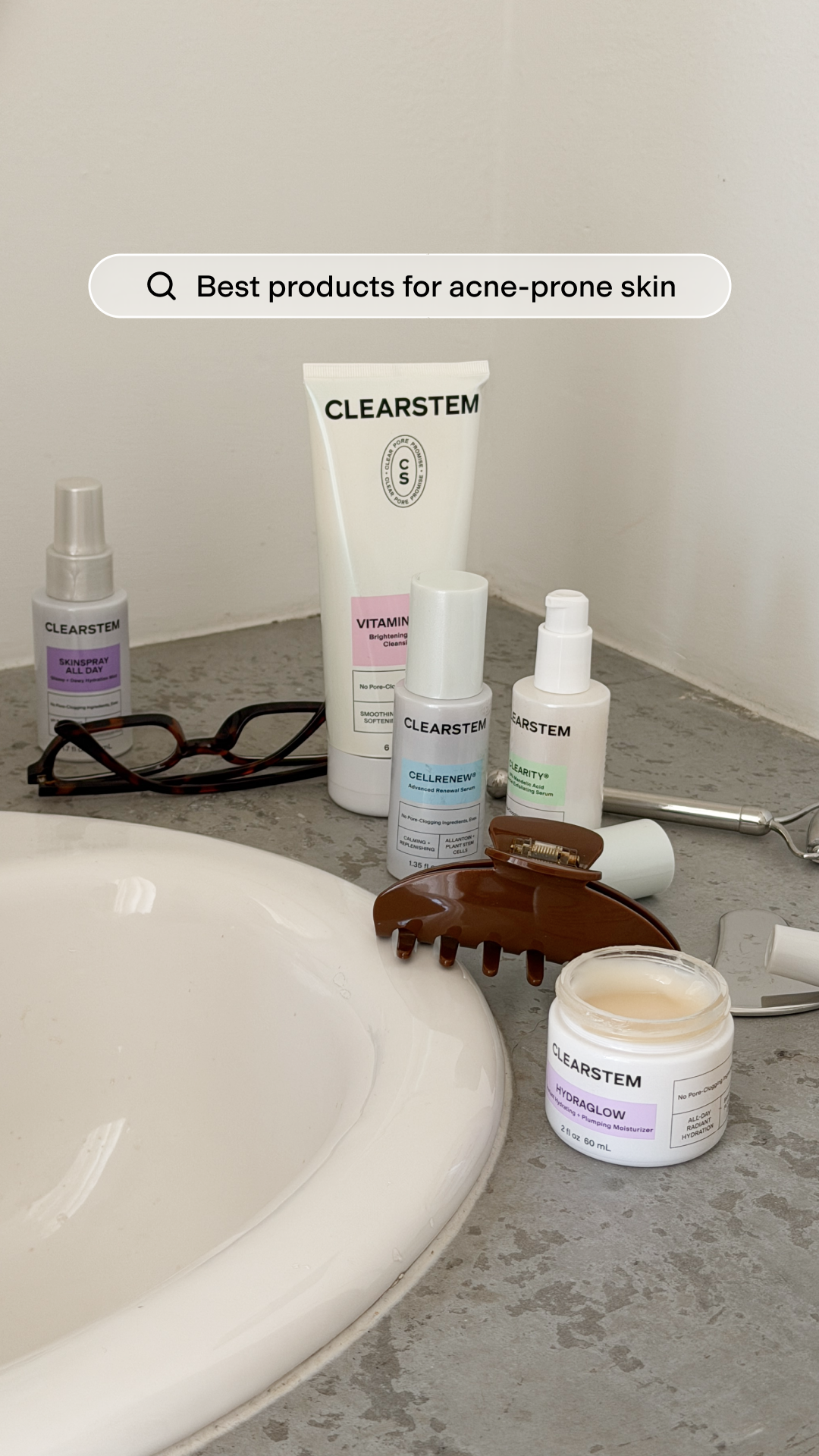 CLEARSTEM Skincare Facebook ad
