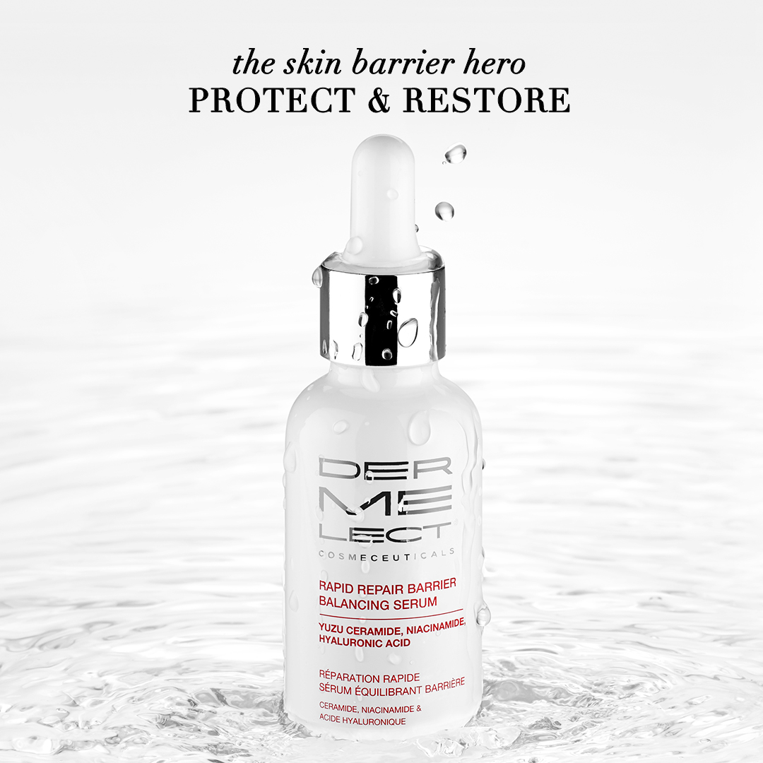 Dermelect Facebook ad: Expertly formulated, award-winning treatments designed to…