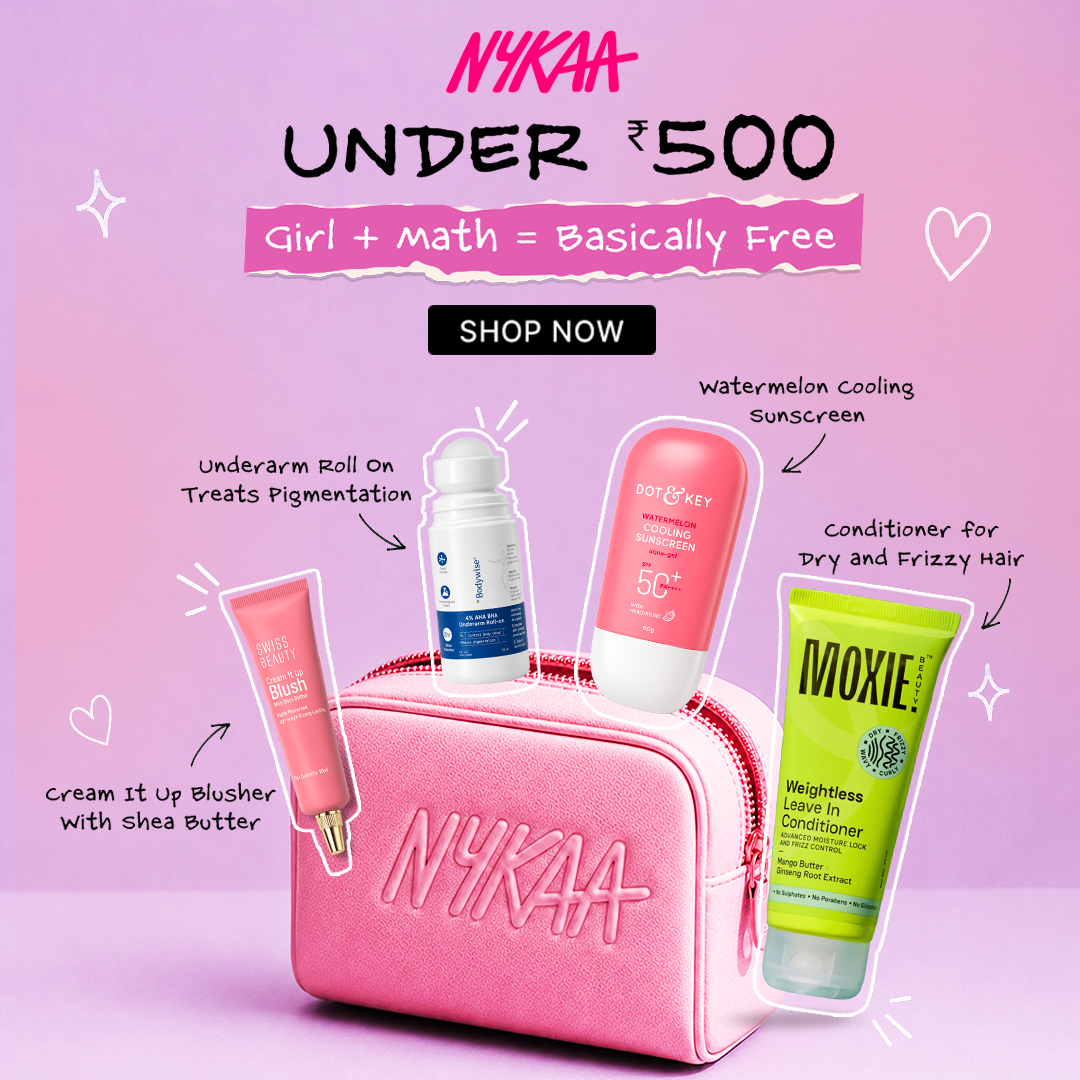 Nykaa Facebook ad: Girl Math: Under ₹599